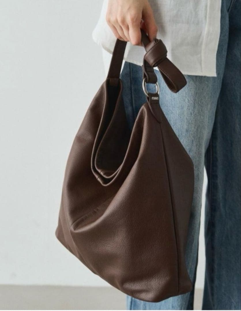 ラシットソフトレザーワンショルダーバック