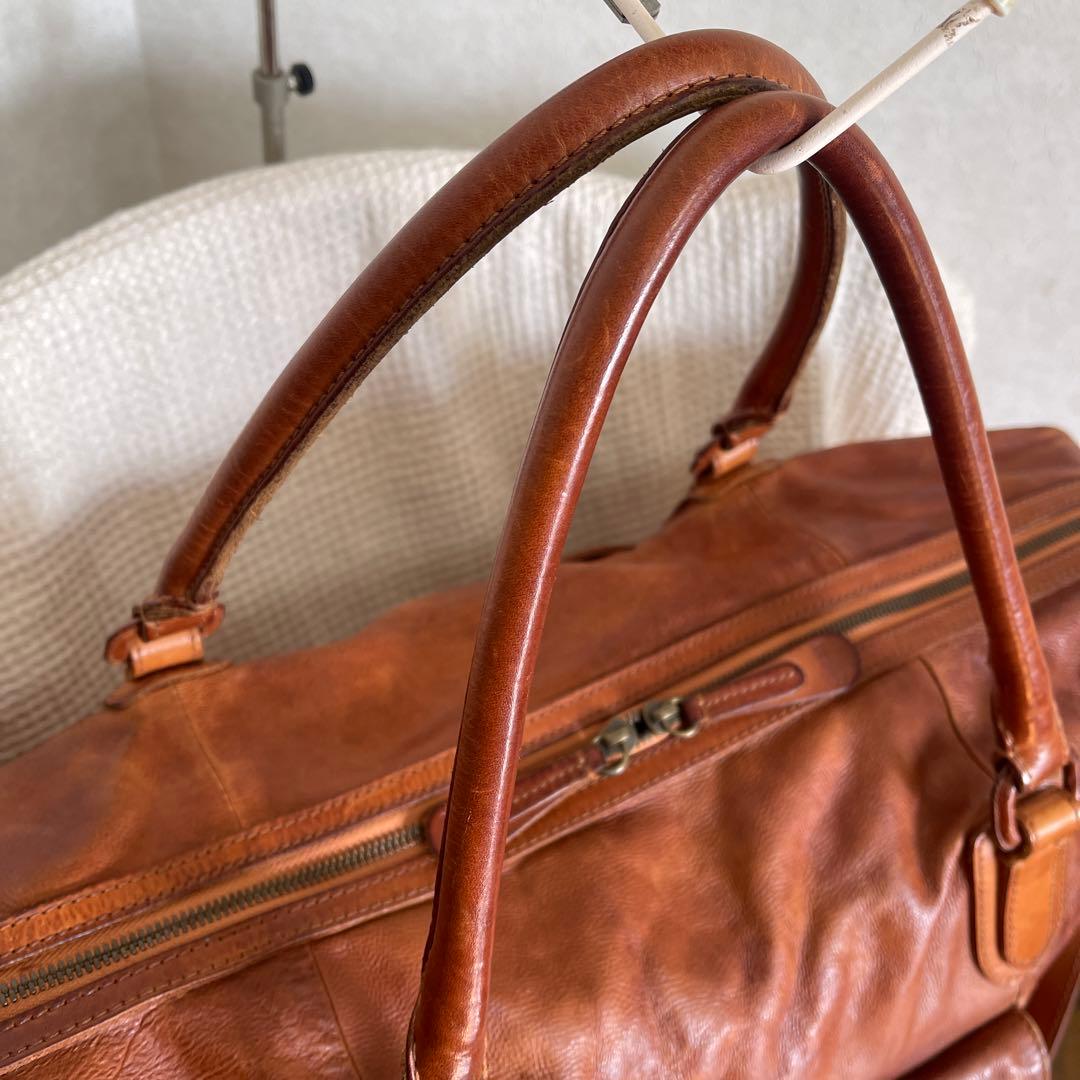 ◇ genten ゲンテン 2wayレザーショルダーバッグ ボストンバッグ ◇