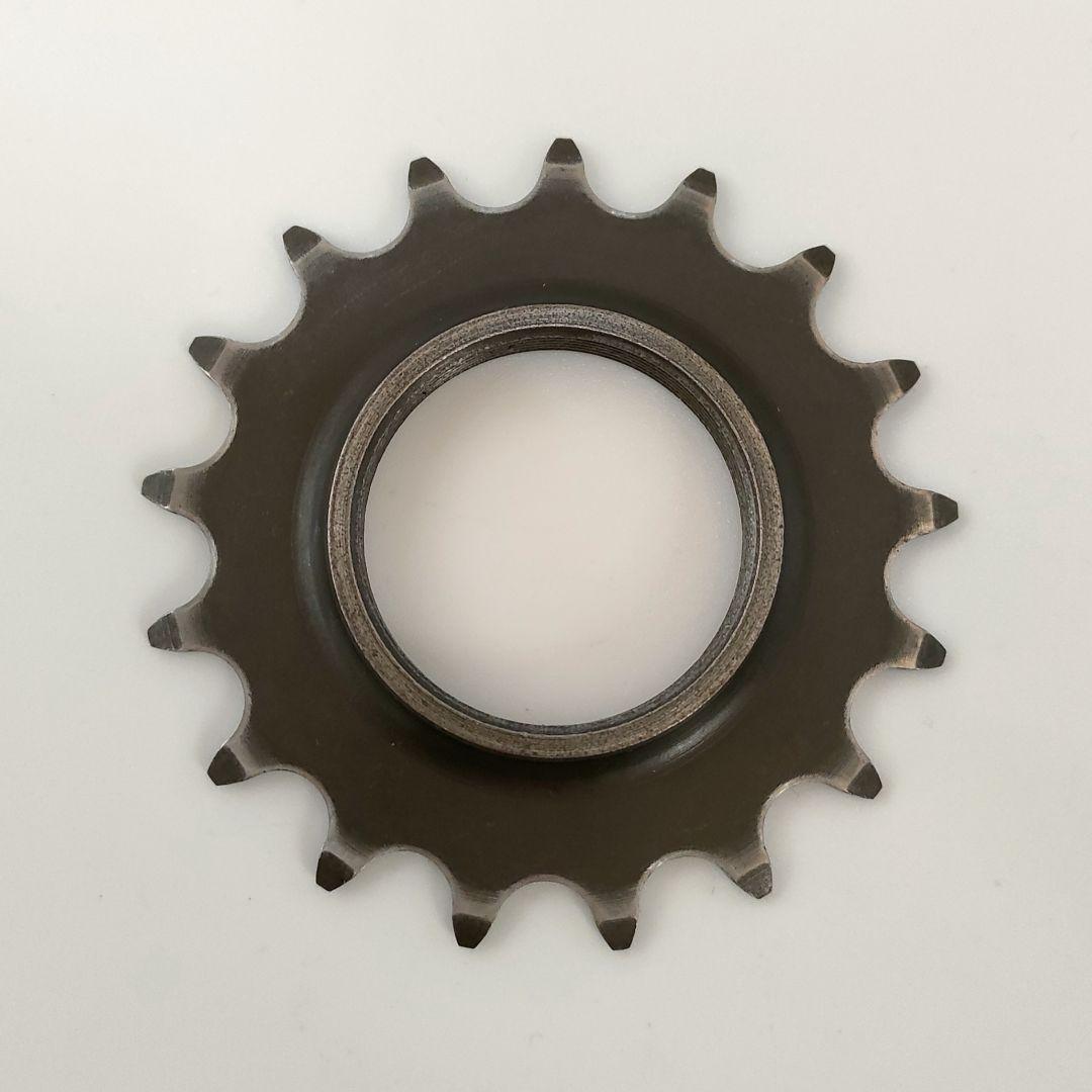 マエダ 17t コグ サンツアー ピスト njs 競輪 トラックレーサー