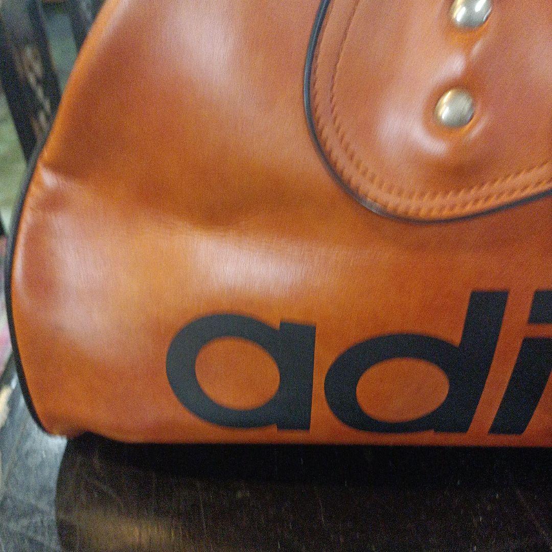 adidas ボストンバッグ 茶色　古着　レトロ　ヴィンテージ