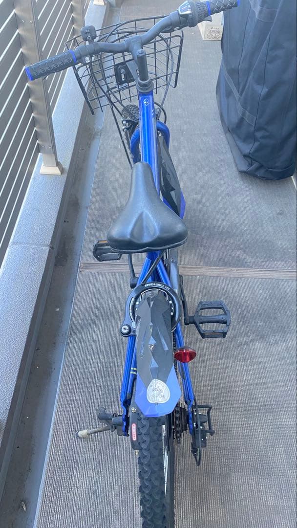 引き取り限定⭐︎青いキッズ自転車 20インチ
