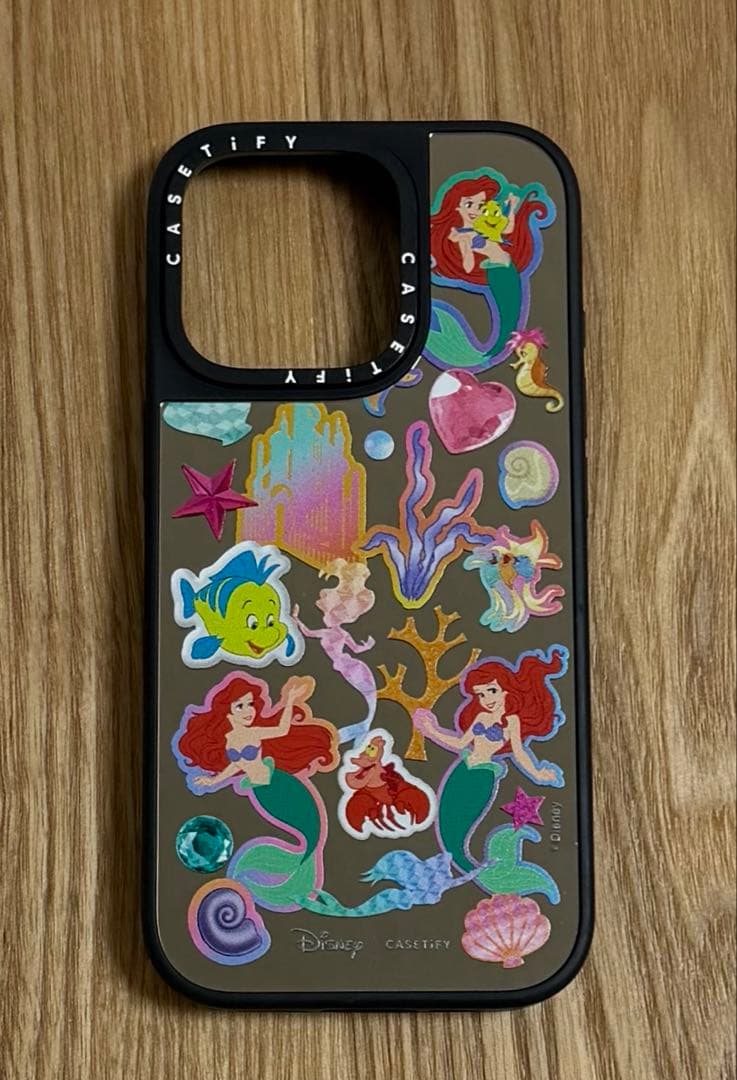 ケースティファイiPhone 16proケース　アリエル　ミラー