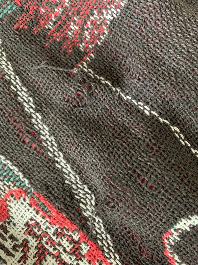 コカコーラ　ラグ　ビンテージ　アンティーク