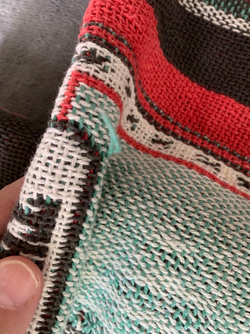 コカコーラ　ラグ　ビンテージ　アンティーク