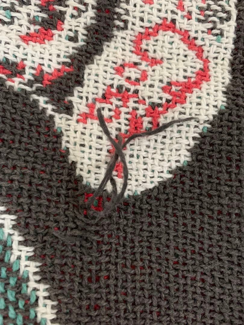 コカコーラ　ラグ　ビンテージ　アンティーク