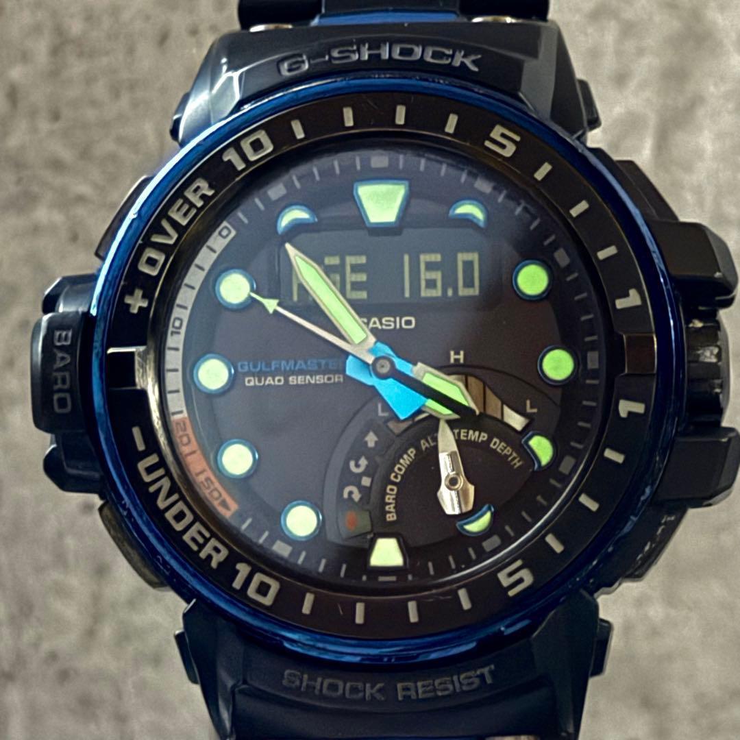 G-SHOCK GULFMASTER GWN-Q1000MC クアッドセンサー