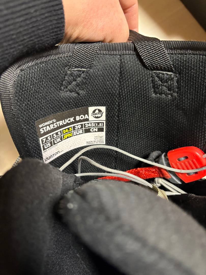 Burton スノーボードブーツ　24.5cm