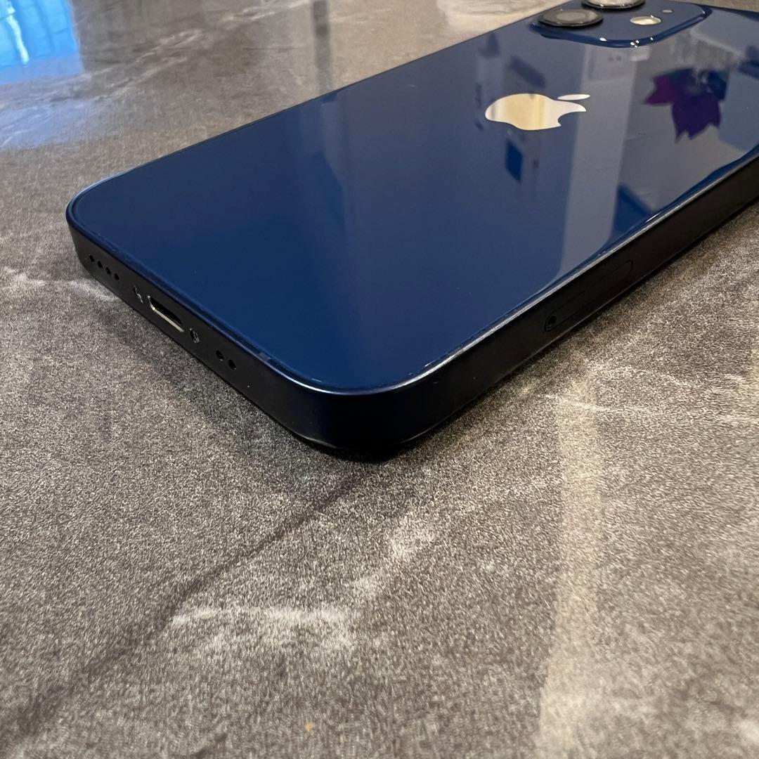 【64GB】Apple iPhone 12mini 本体 青