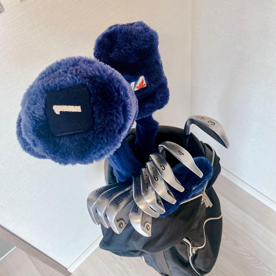 HONMA LB-280 チタン アイアン10本 BIG-LBウッド パター付