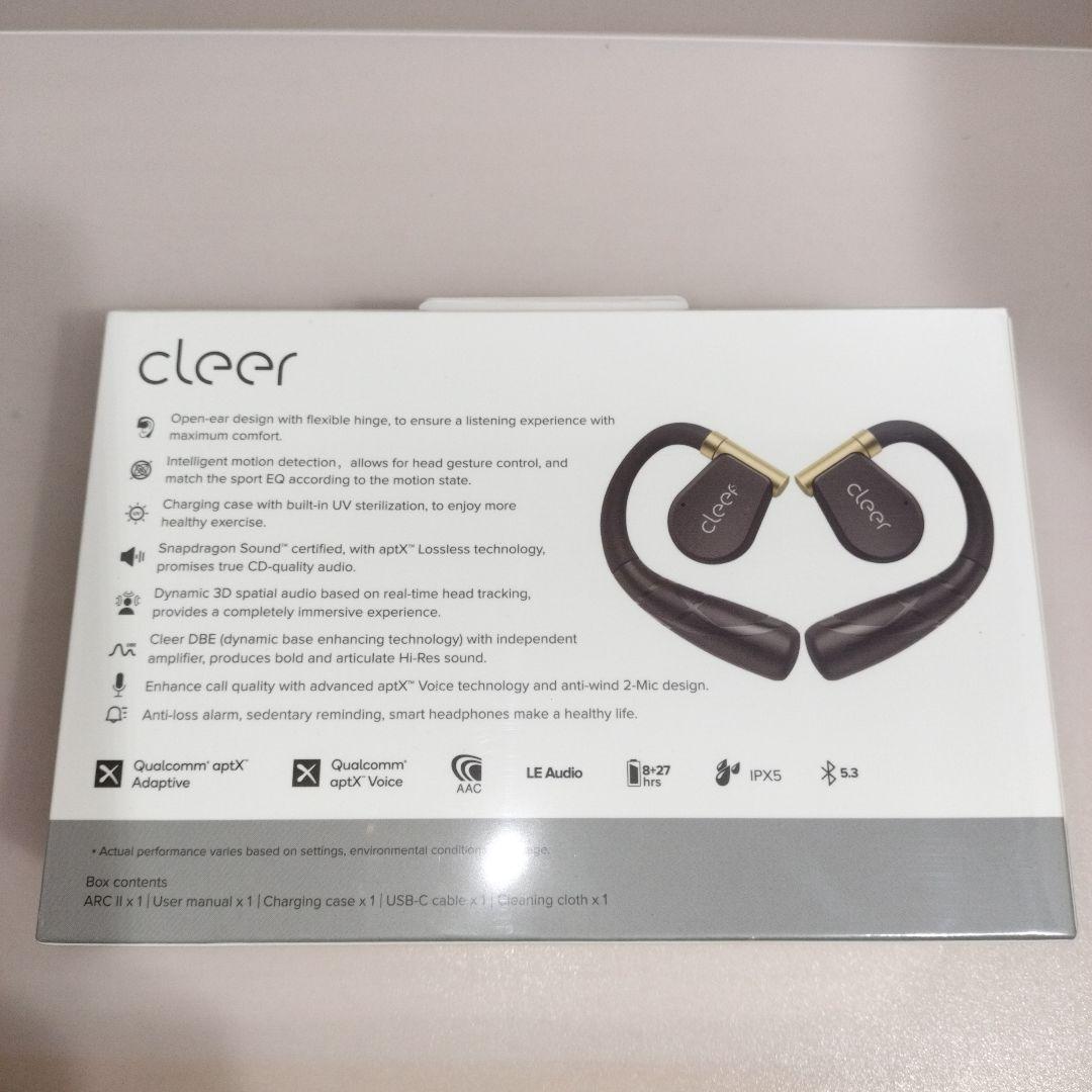 販売終了品 Cleer ARC II オープン型ワイヤレスイヤホン イヤーカフ型