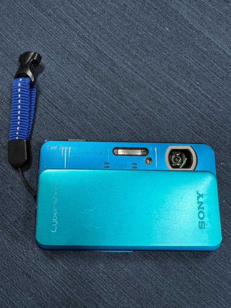 SONY Cyber-shot DSC-TX20 ブルー 防水デジカメ
