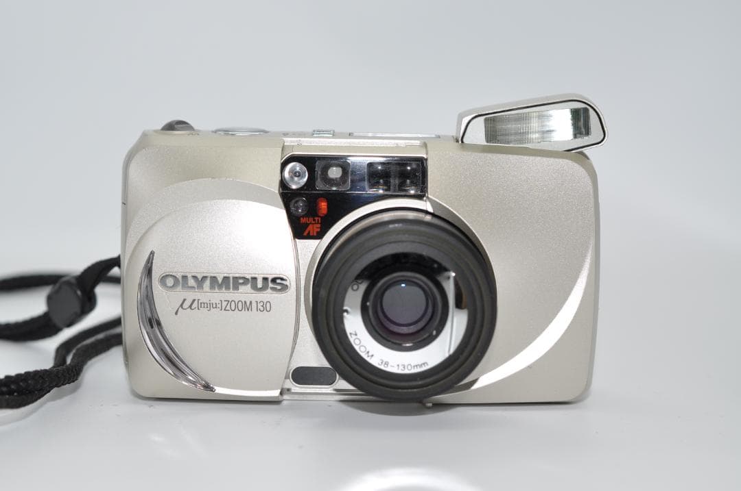 【美品】 OLYMPUS μ mju ZOOM 130 コンパクトフィルムカメラ