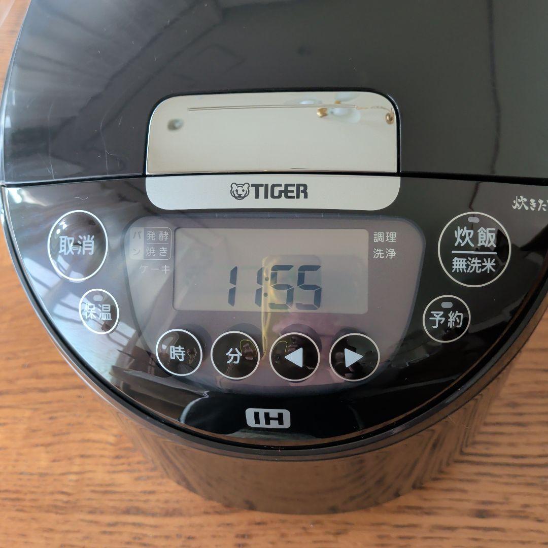 こはくちゃん、TIGER IH炊飯器 黒1升、パンケーキもOK！