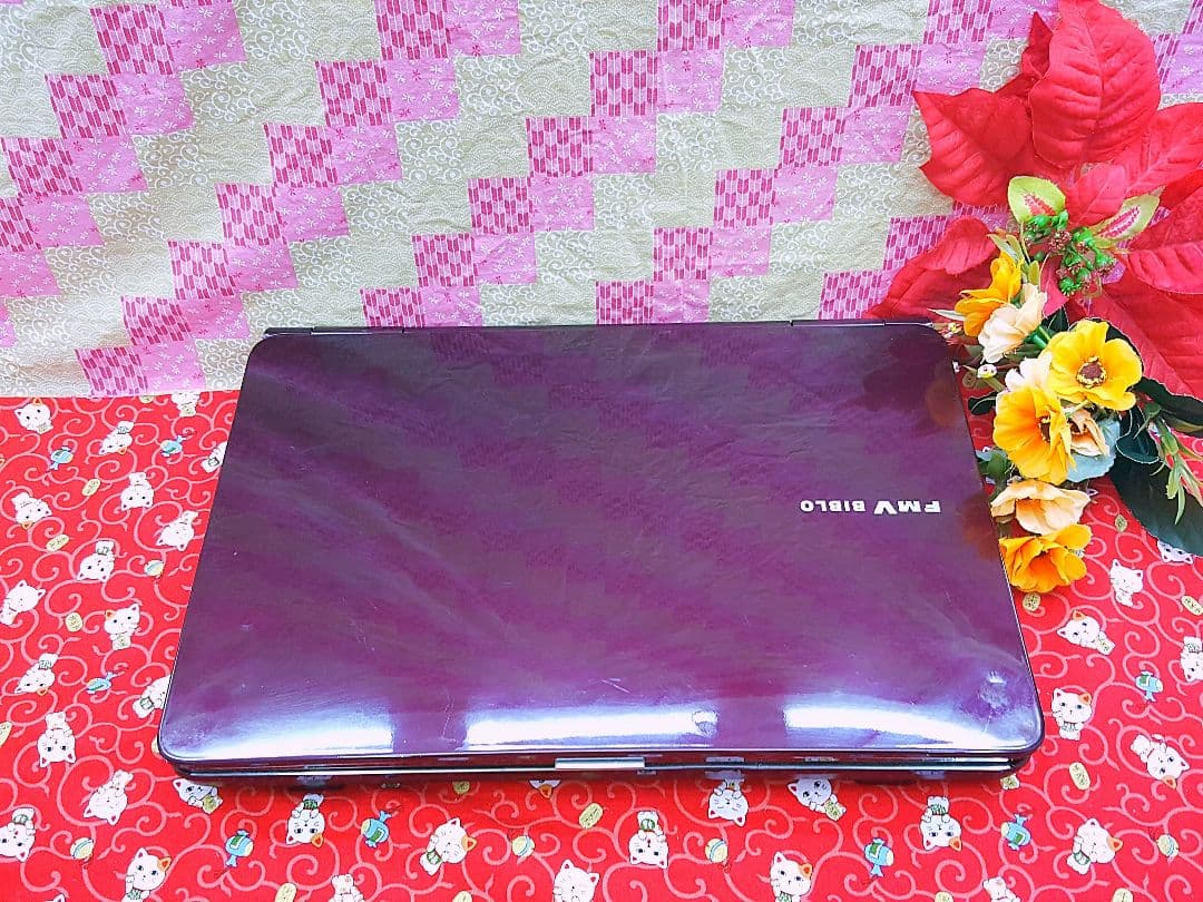 極上品/美品/SSD256GB！新Win11搭載！ワインレッド色/動画&画像編集