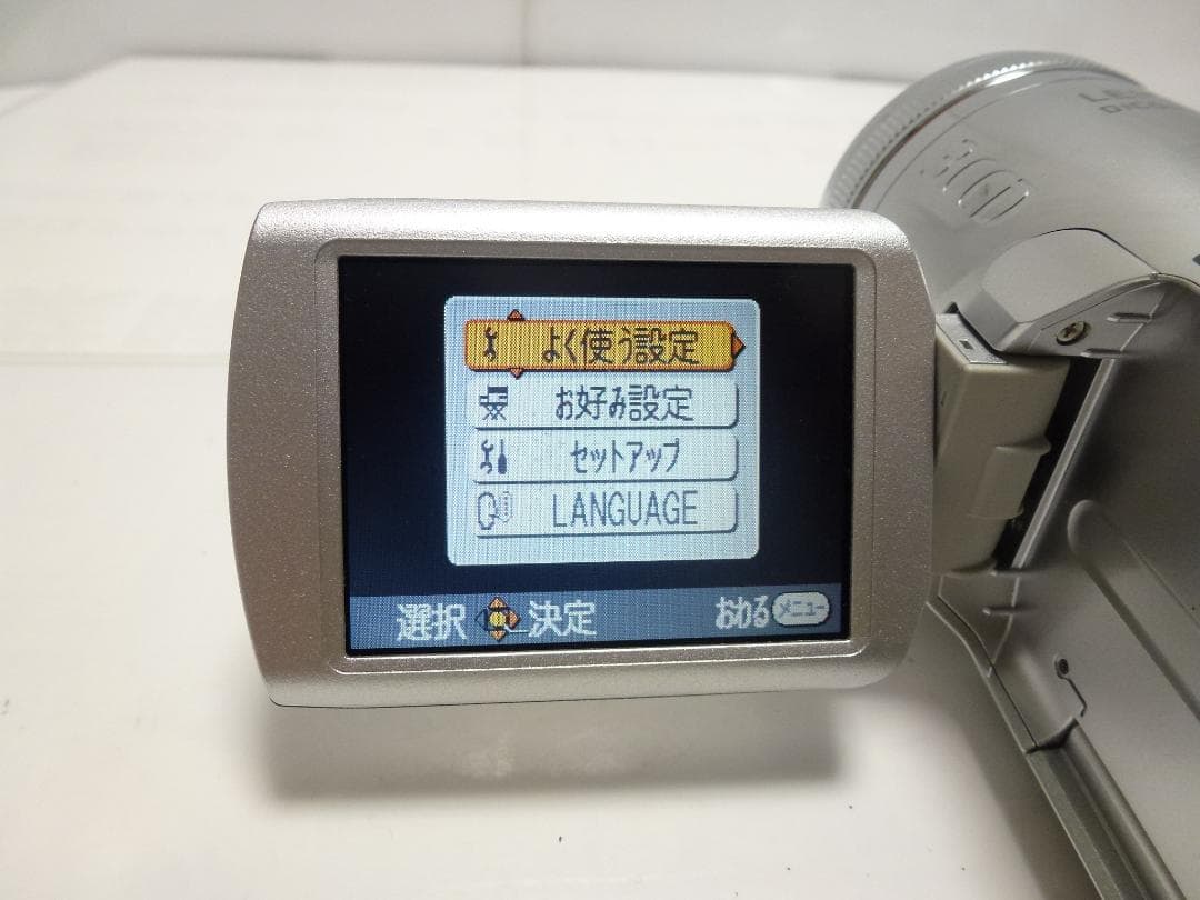 大人気　動作品　Mini DV　パナソニックビデオカメラ　NV-GS250