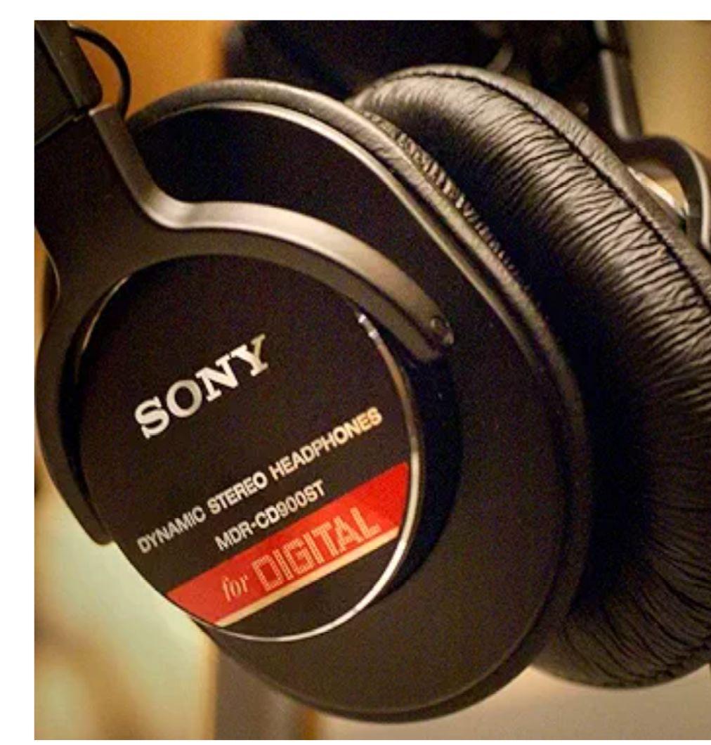 SONY ソニーヘッドホン MDR-CD900ST