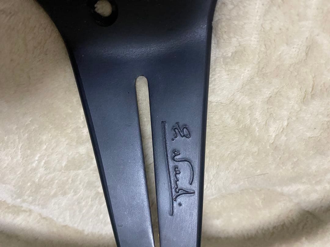 ナルディ NARDI ステアリング ディープ35φ 赤ステッチ