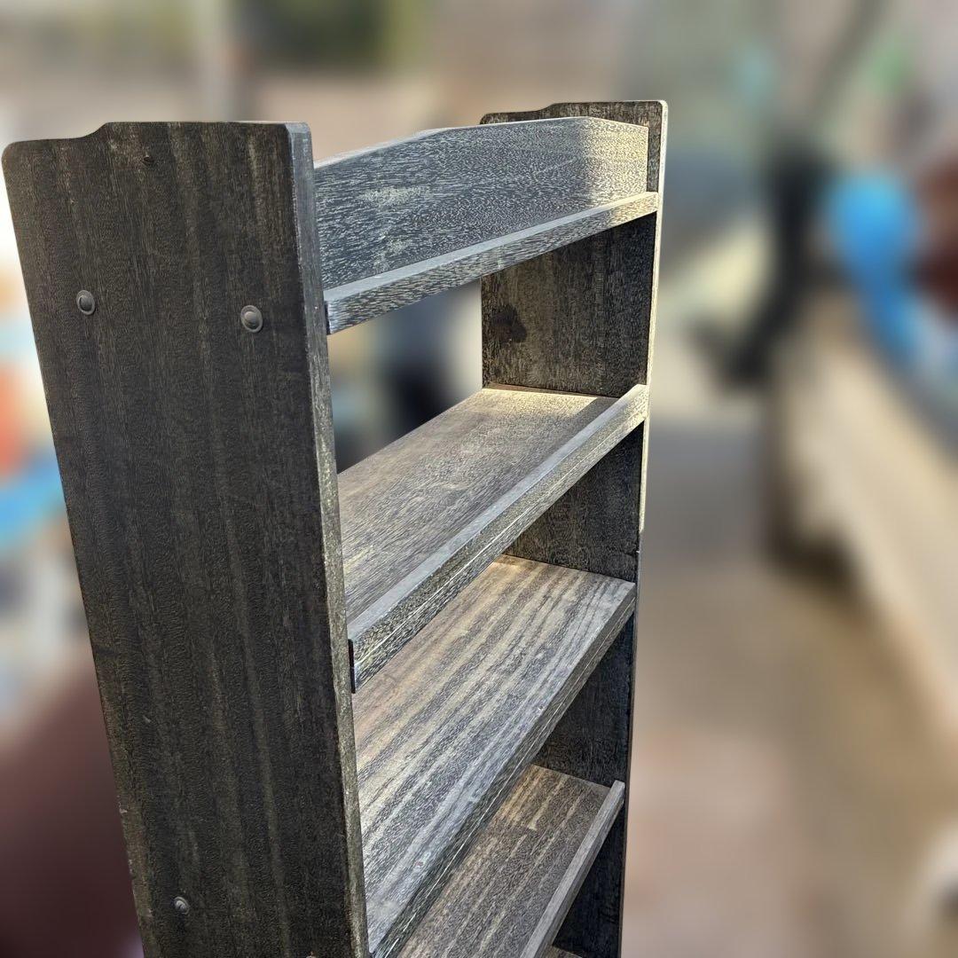 ビンテージ ヴィンテージレトロ　書棚　本棚　シェルフ　古家具　古道具マイナスネジ