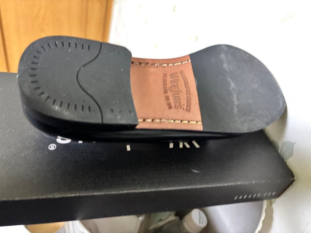 G.H. BASS & CO. WEEJUNS 黒 モカシン 38