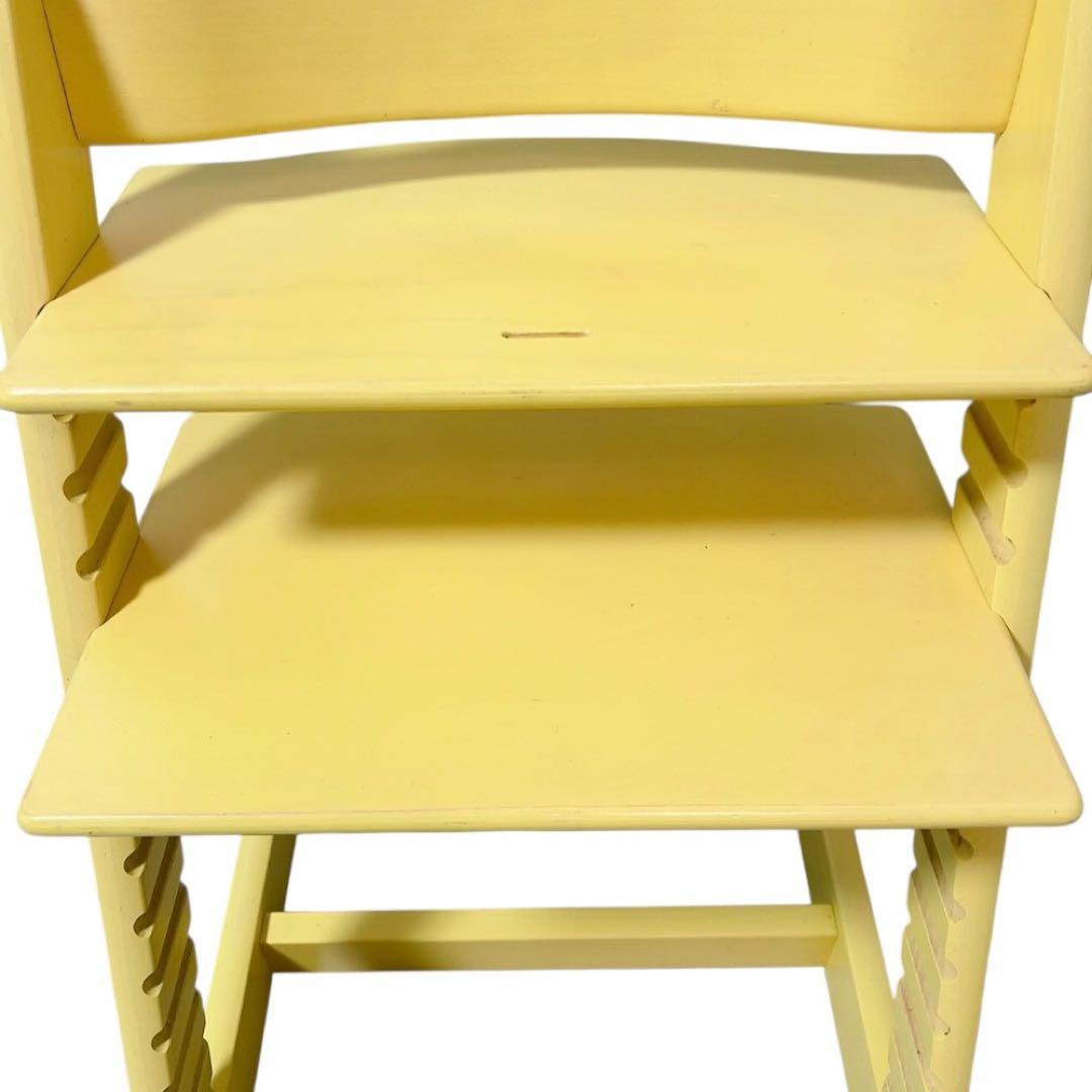 ベビーセット無し！ストッケ トリップトラップ 廃盤色 イエロー ベビーセット