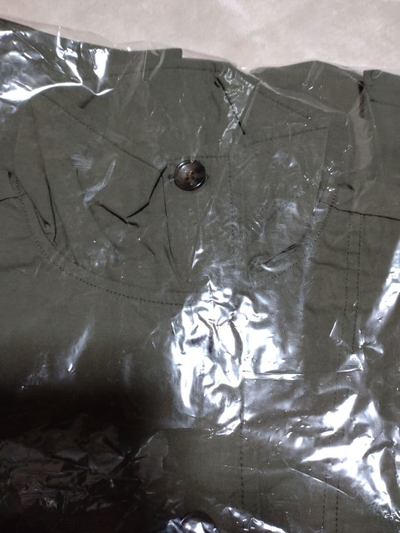 【完売品】【新品】etoll.スタンドカラーミリタリーコート