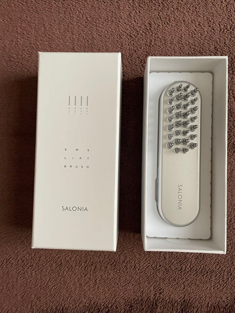 サロニア SALONIA EMS LIFT BRUSH シルバー