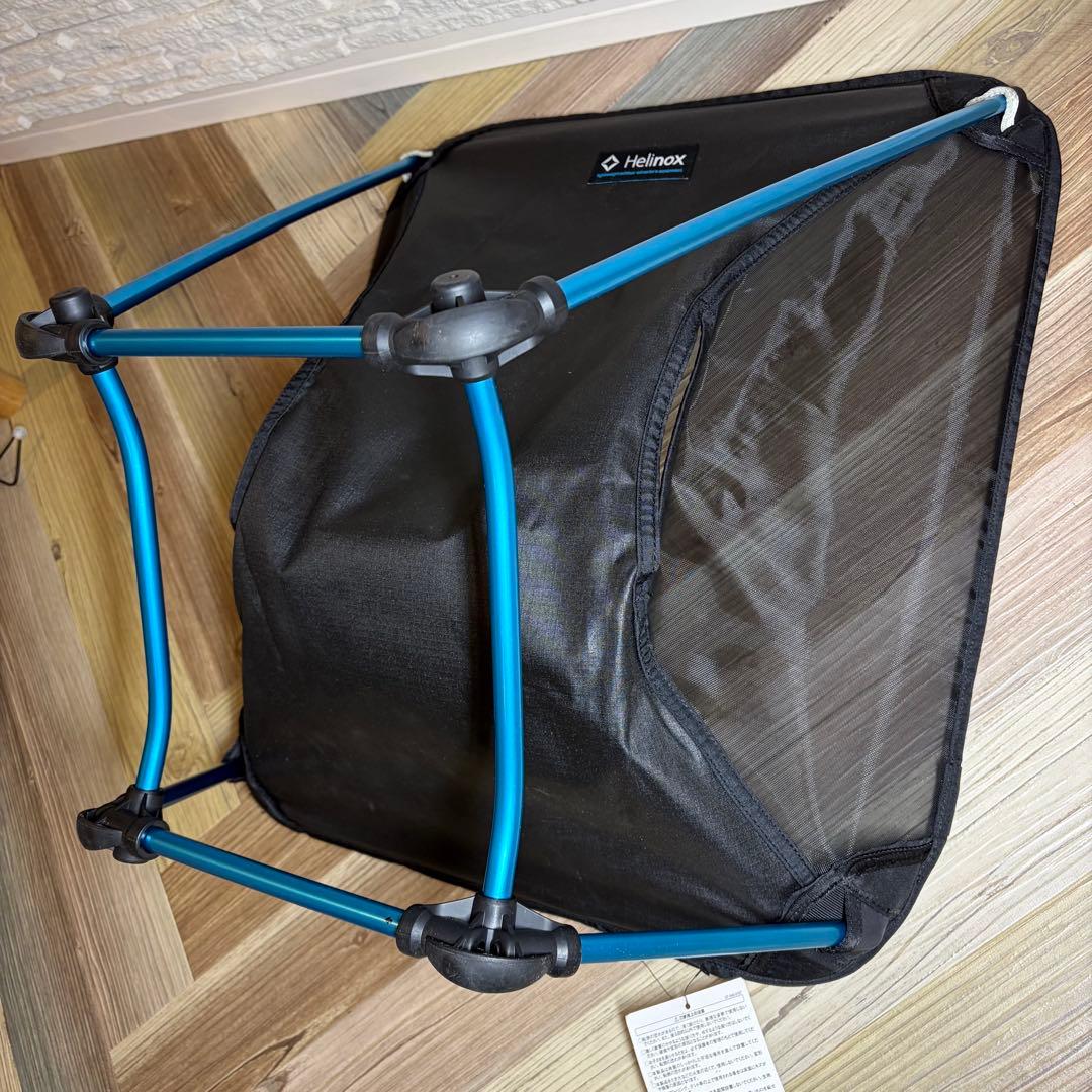 【極美品】Helinox ヘリノックス グラウンドチェア ブラック