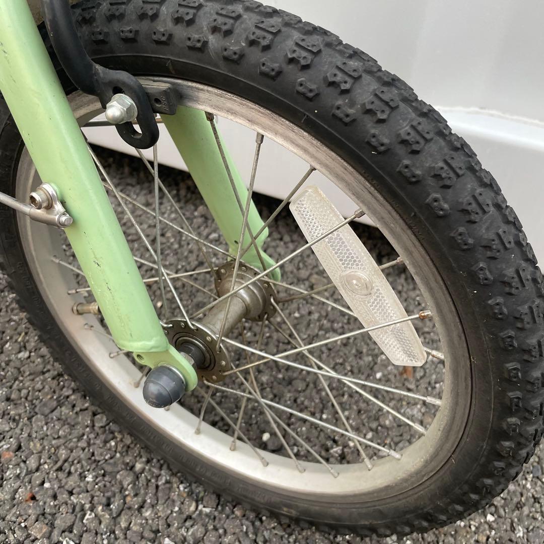 子供用自転車 16インチ asson K16 身長99-115cm 補助輪なし