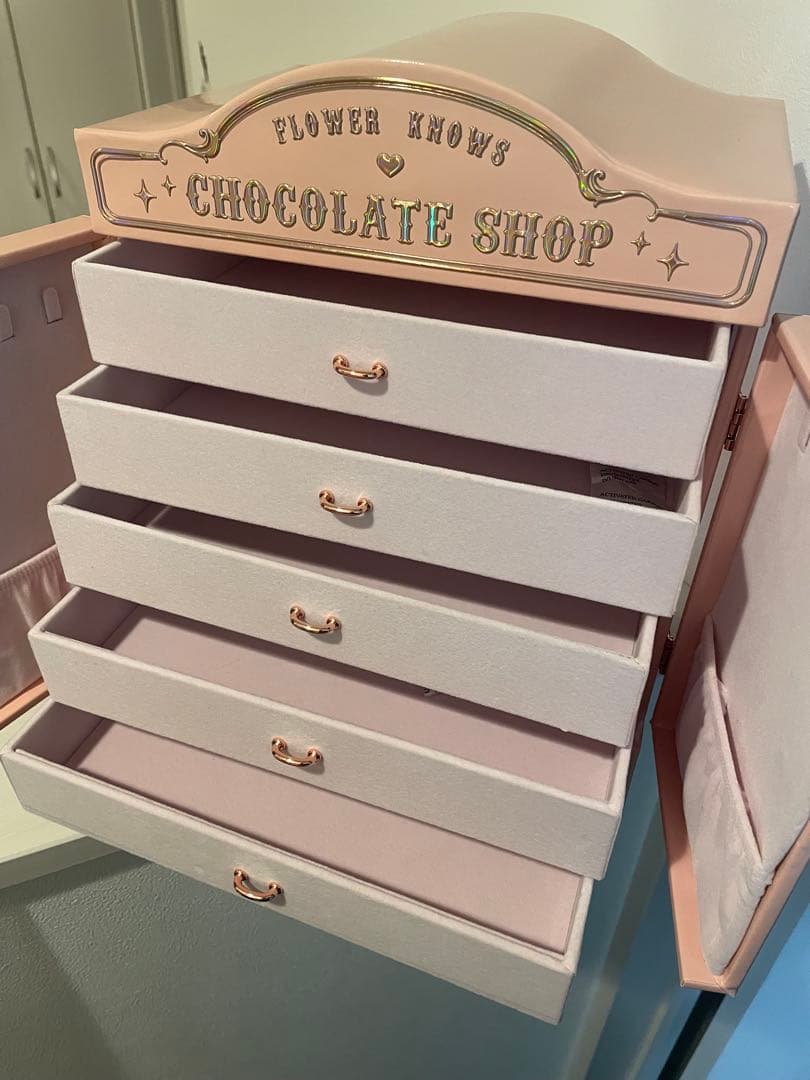 フラワーノーズ チョコレートシリーズ 限定ALLIN 収納BOX