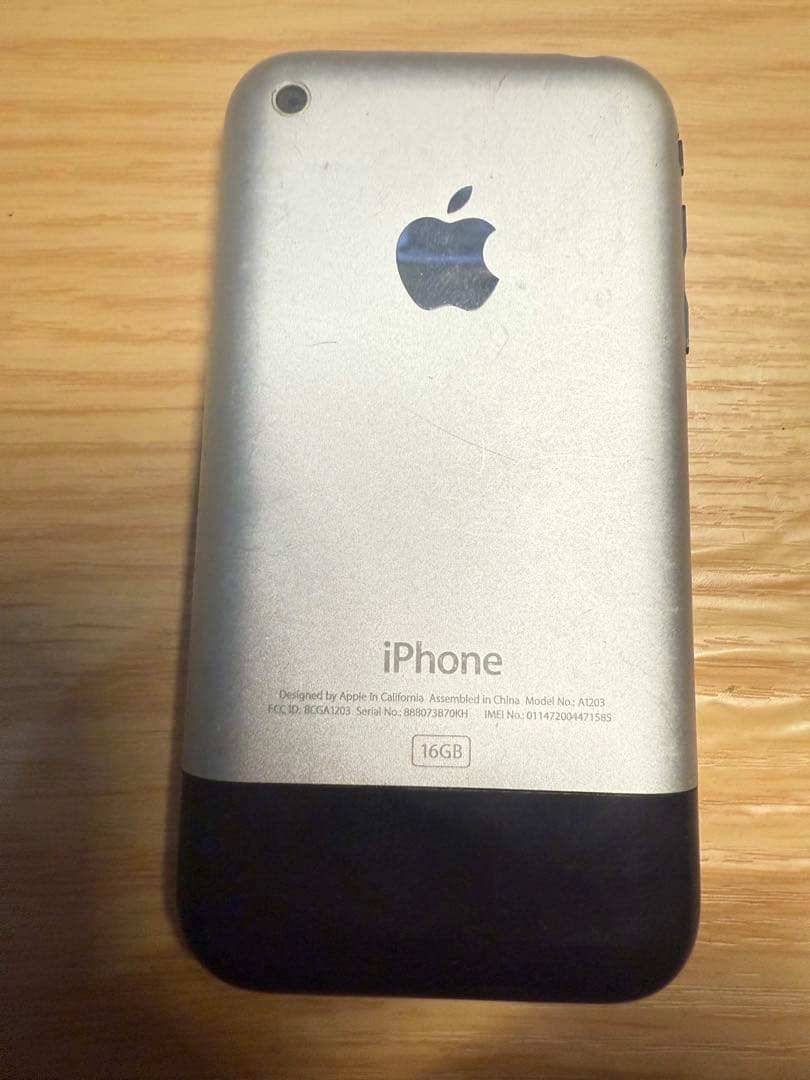 iPhone 2G 日本未発売　16GB 初代iPhone　第1世代 A1203