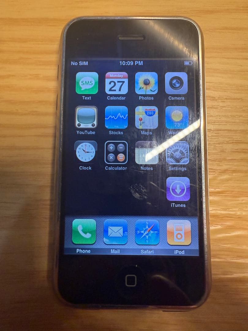 iPhone 2G 日本未発売　16GB 初代iPhone　第1世代 A1203