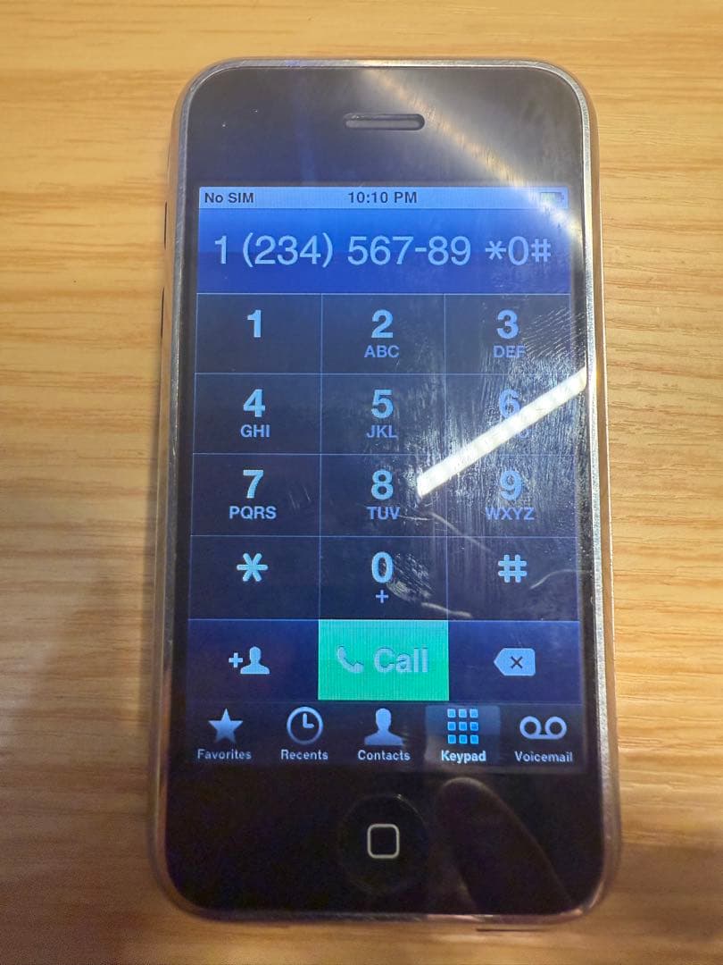 iPhone 2G 日本未発売　16GB 初代iPhone　第1世代 A1203