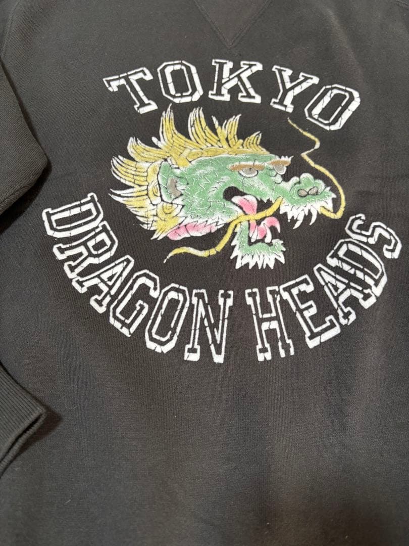 最終価格【美品】【希少】JELADO ドラゴンヘッド　スウェット 38