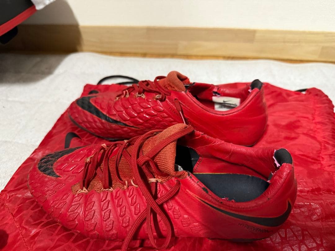 Nike Hypervenom ファントムシューズ AG レッド　26cm