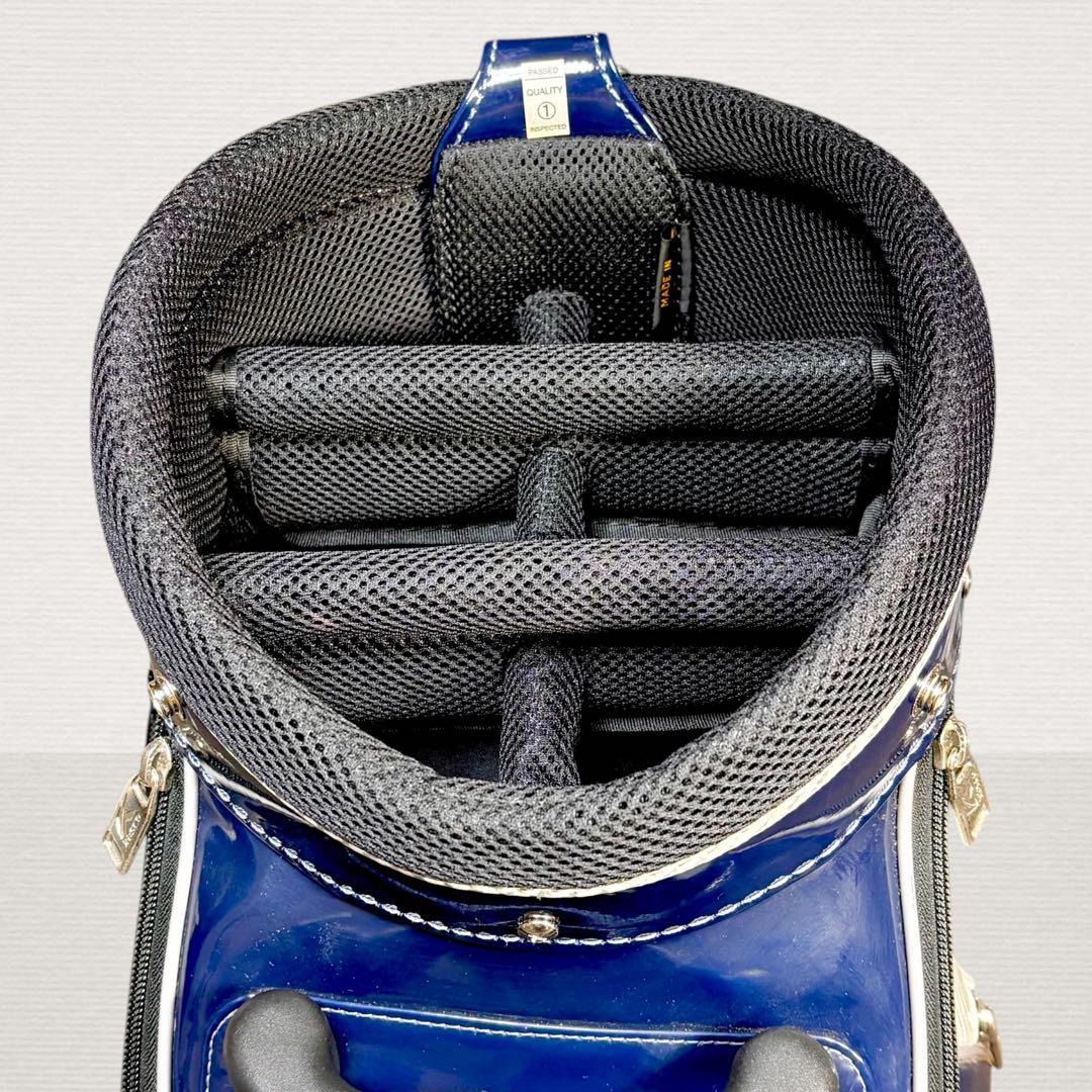 ✨超美品✨ Kasco キャスター付キャディバッグ ネイビー