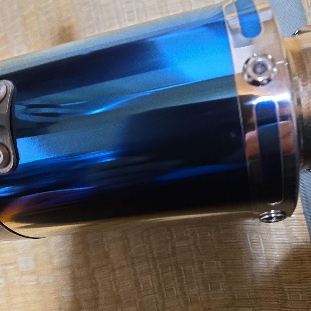 YOSHIMURA チタンブルー マフラー モンキー125jb03中古