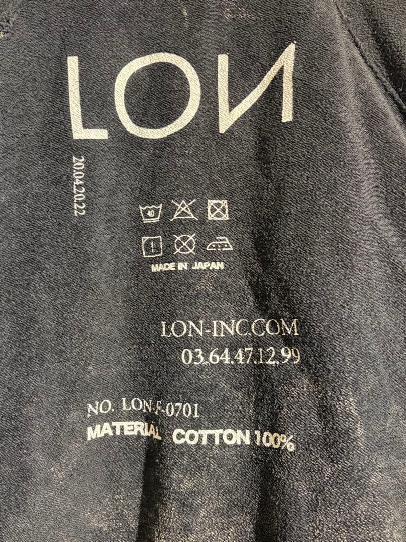 トップス Lon. TWO SIDE SWEATSHIRT Charcoal Beige