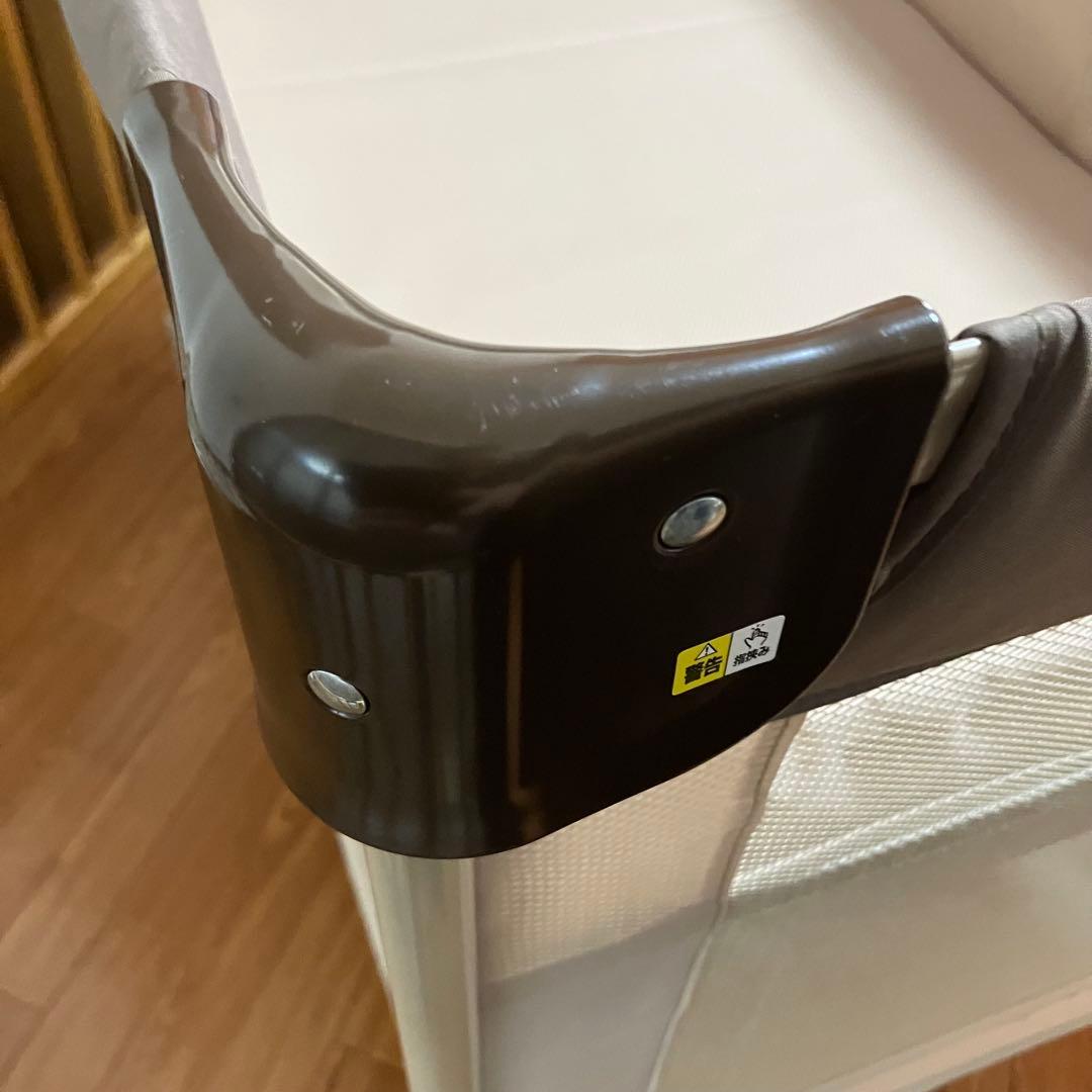 Aprica ココネルエアー　ベビーベッド ブラウン　折り畳み可