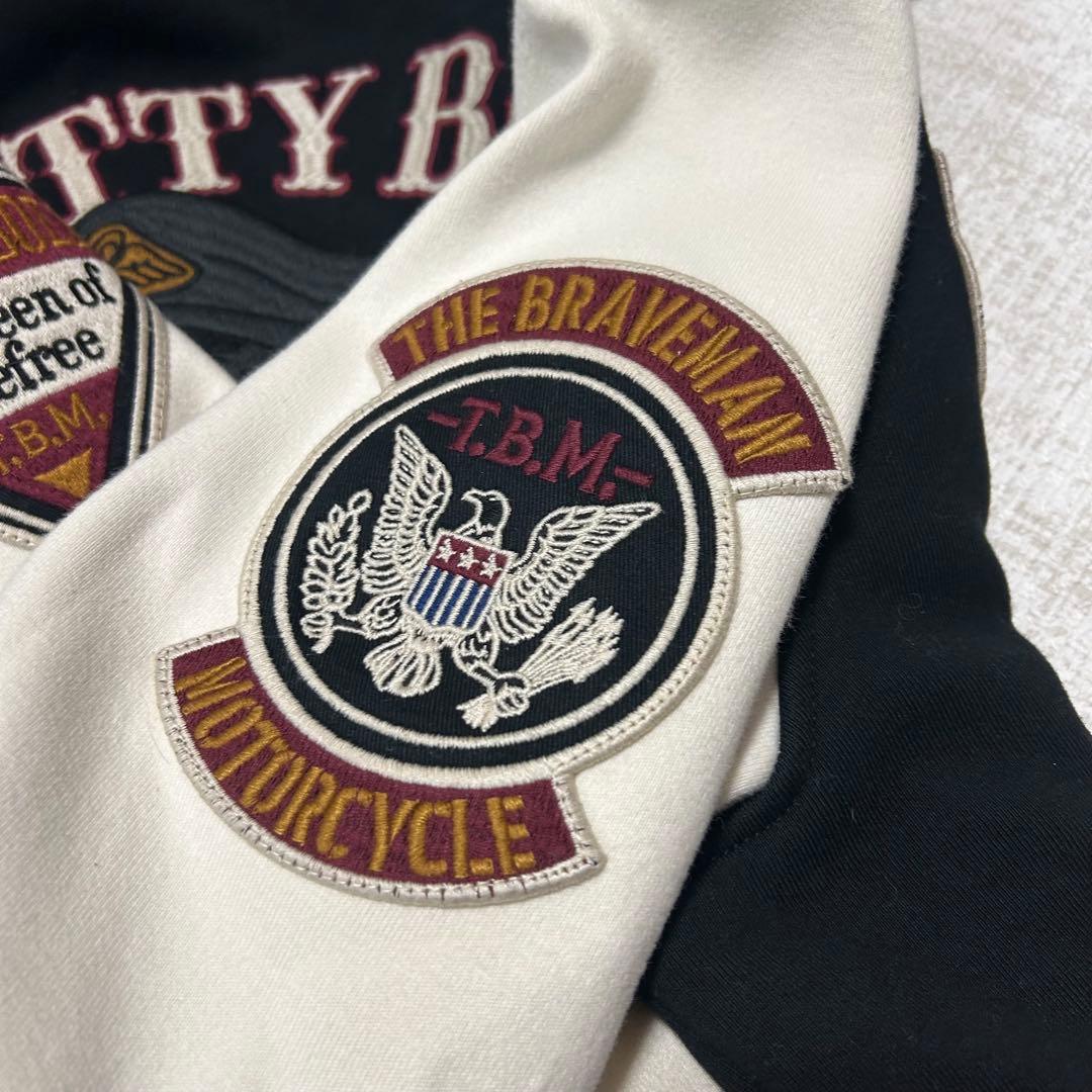 美品⭐︎THE BRAVEMAN×BETTY BOOP ボンディング スタジャン