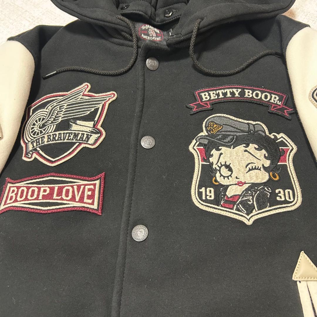 美品⭐︎THE BRAVEMAN×BETTY BOOP ボンディング スタジャン