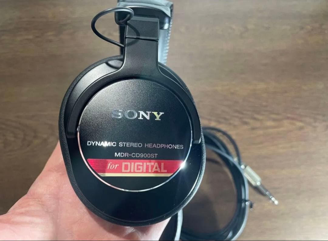 SONY MDR-CD900ST イヤーパッド新品交換済み　極美品