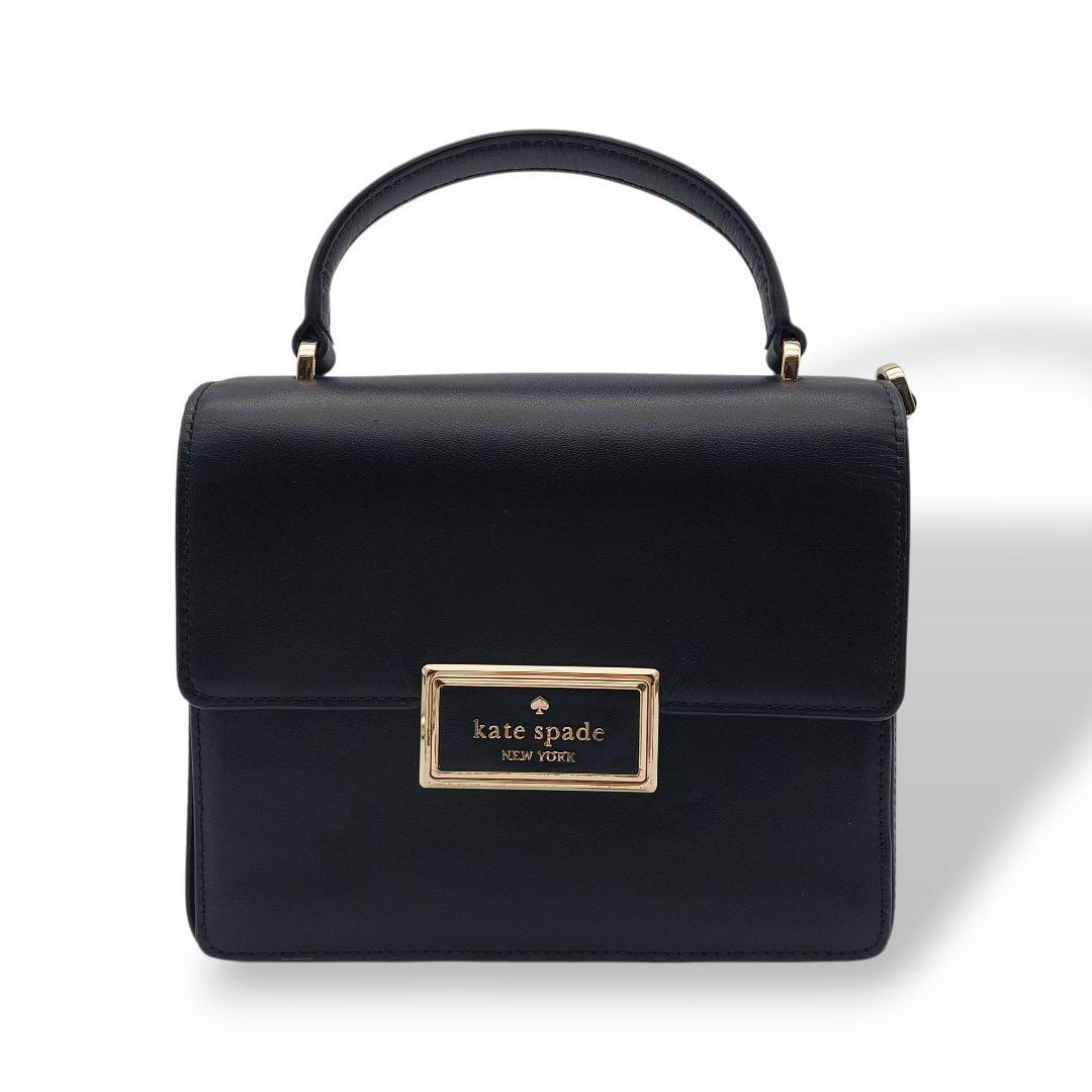 【美品】kate spade ケイトスペード　2way　黒 ショルダーバッグ