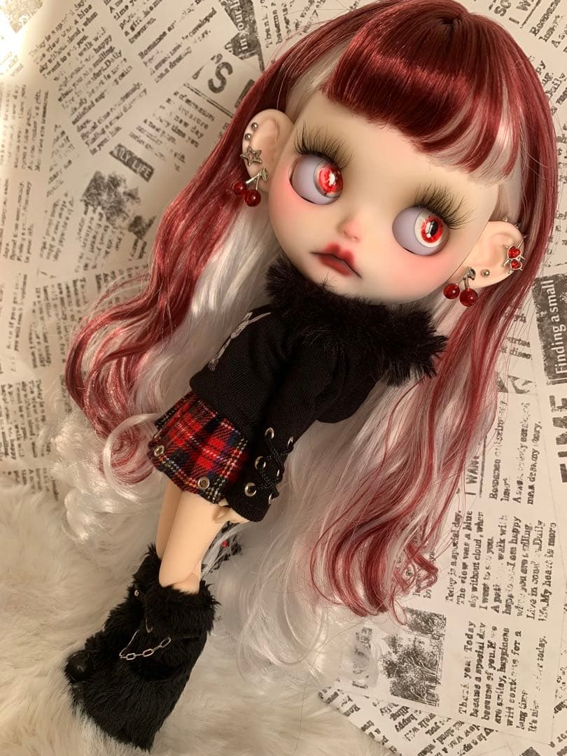 カスタムアイシードール★ジンジャーちゃん★ アウトフィット付属