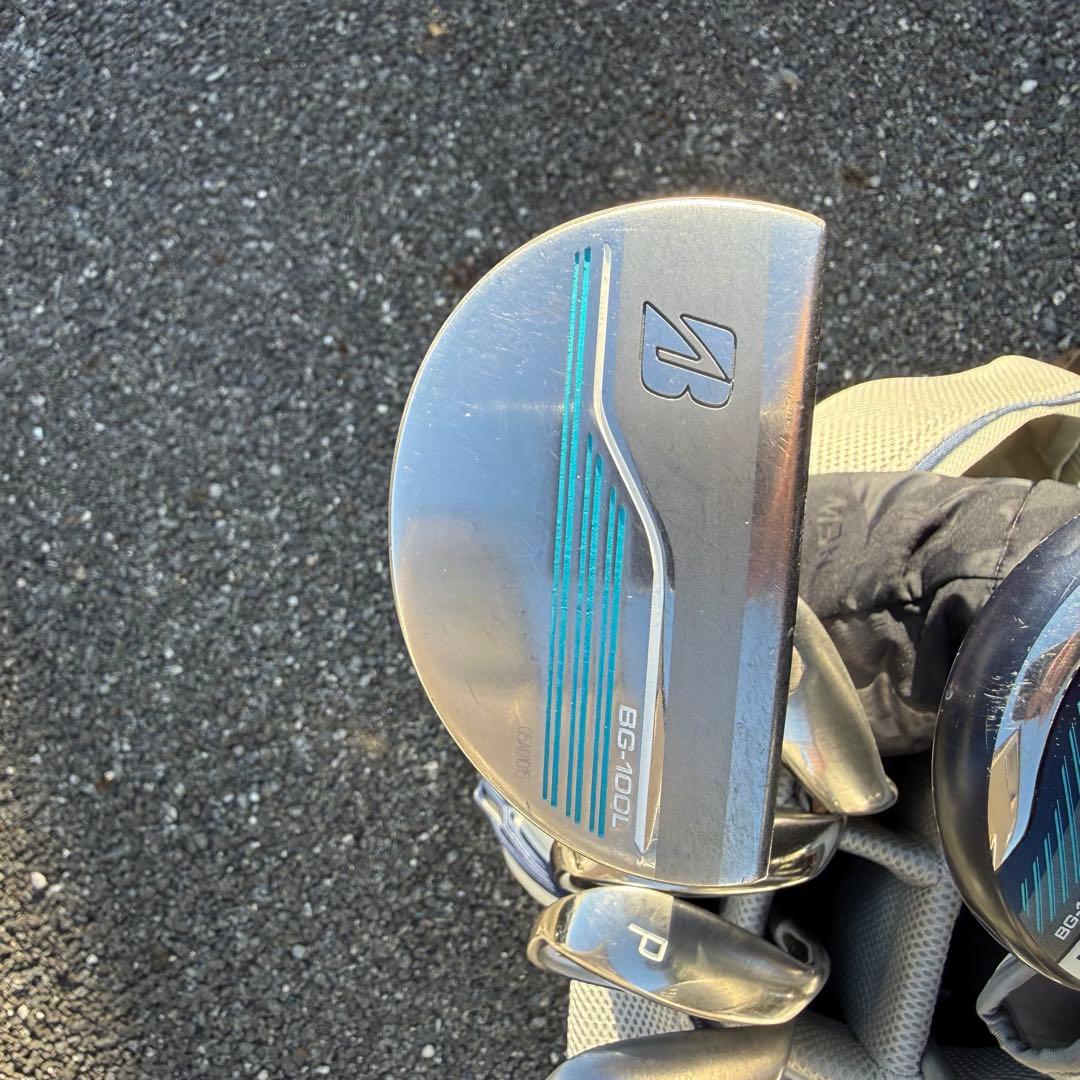 【麦】ブリヂストン 初心者セット レディース ゴルフクラブ