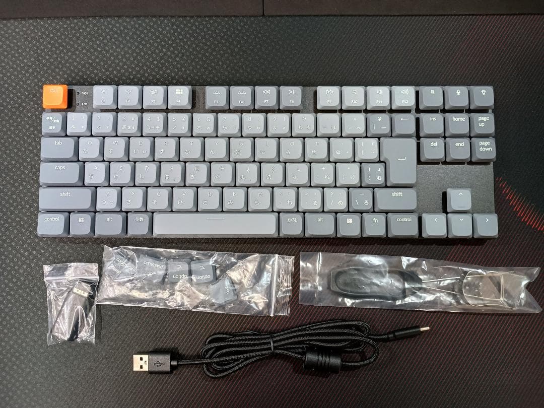 Keychron K1 Max JIS 静音赤軸 ホットスワップ ほぼ未使用
