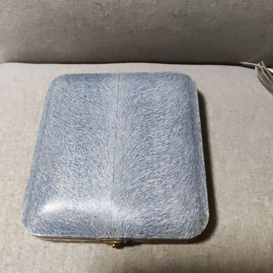 英国　シルバープレート　ケーキフォーク ペイストリーフォーク　6本　サーバー付