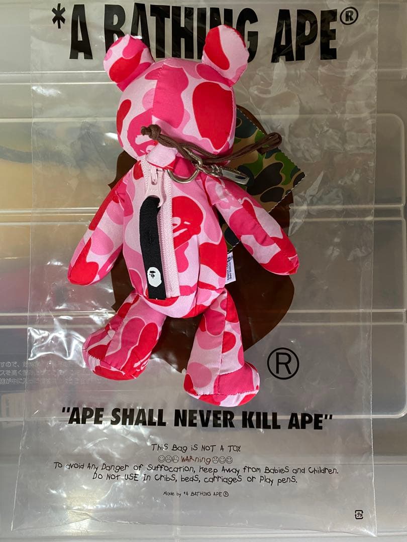 バッグ BAPE ABC CAMO BEAR ECO BAG