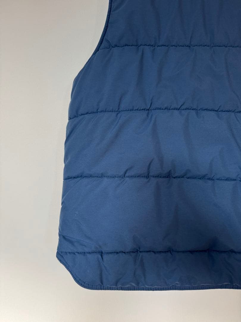 【美品】80's エルエルビーン L.L.Bean 中綿ベスト L ネイビー