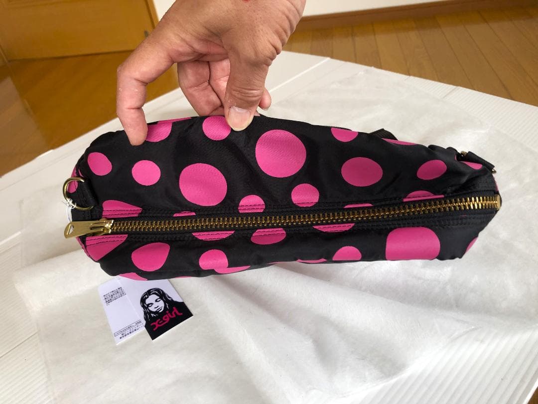 美品　ポーター　草間彌生　ウエスト　ポーチ　ボディー　バッグ　タンカー　旅行