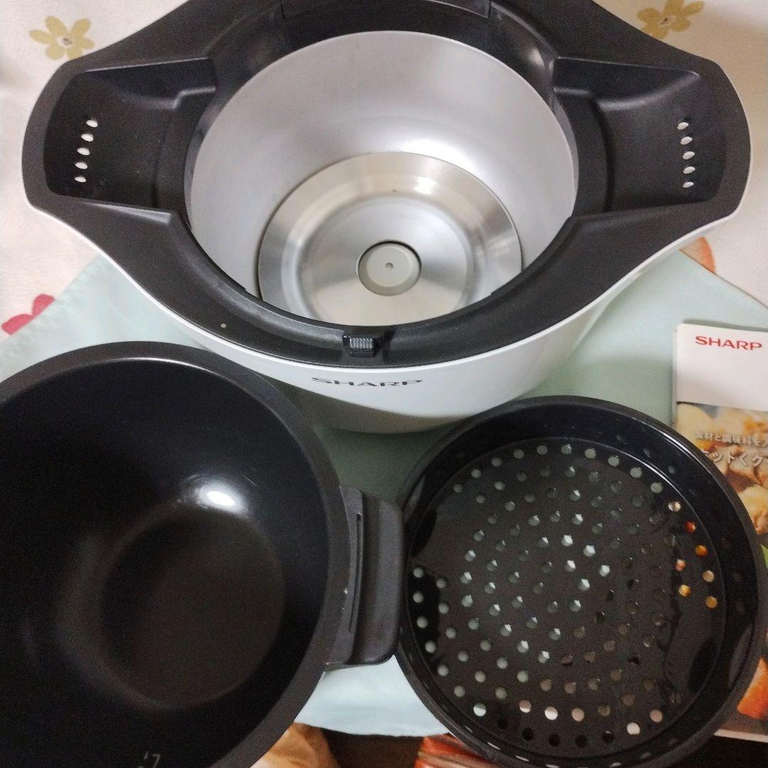 SHARP シャープ　ヘルシオ ホットクック KN-HW24F 水なし自動調理鍋